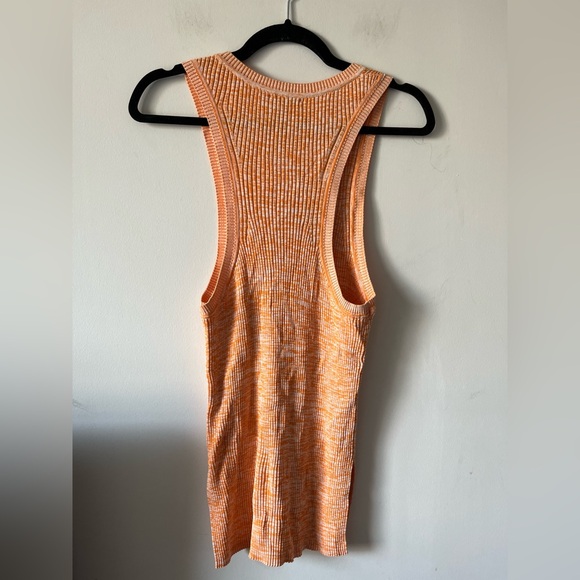 COS Tangerine Ribbed Tank Top - Picture 9 of 10